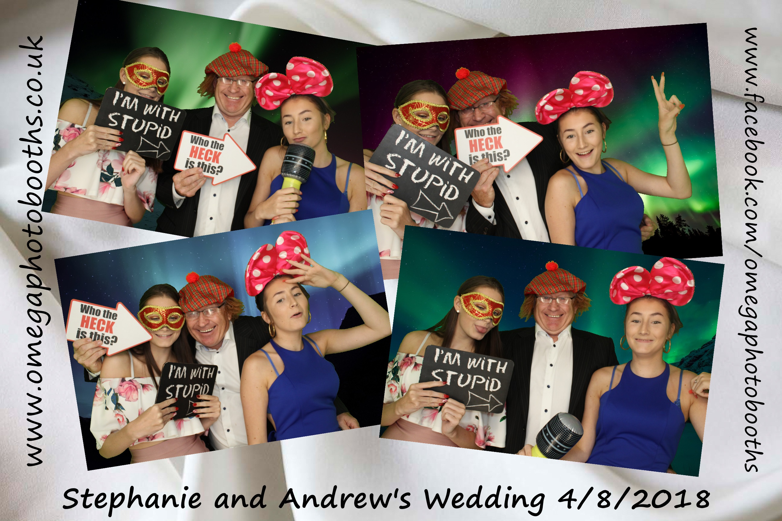 Stephanie and Andrew's Wedding | View more photos from the event at gallery.omegaphotobooths.co.uk/u/Omega-Photobooths/Stephanie-and-Andrews-Wedding